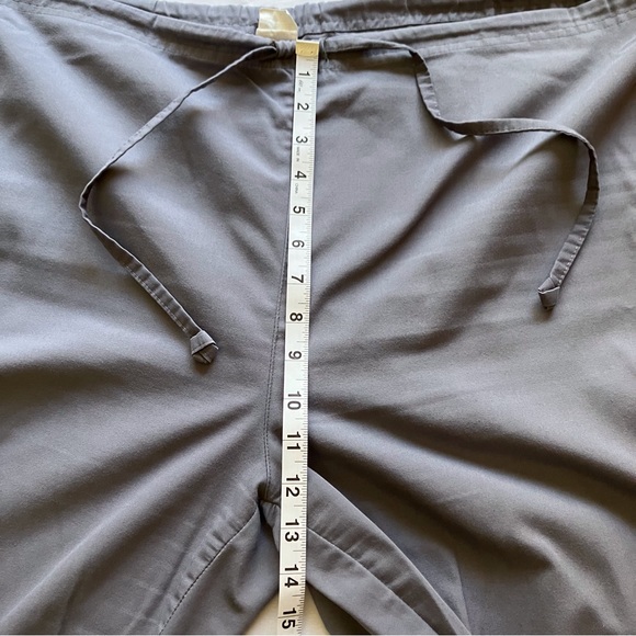 Dickies Drawstring Scrub Pants, Size L, Steel Gray - Picture 5 of 10